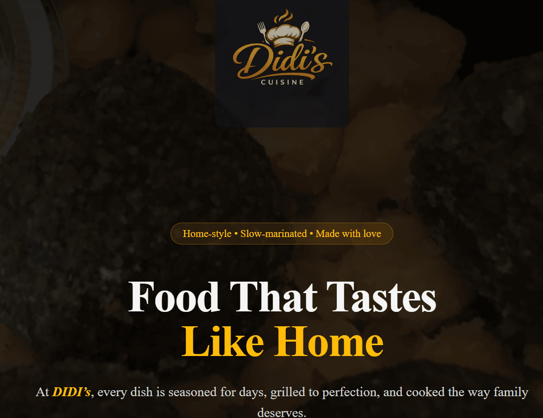 Restaurant Website & Online Ordering